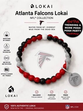 Atlanta Falcons Lokai NFL® COLLECTION NEW